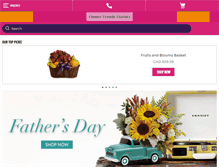 Tablet Screenshot of flowertrendshalifax.ca